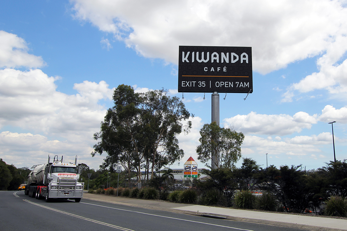 INFiLED Supersized Digital Billboard for Zarraffa’s Coffee HQ