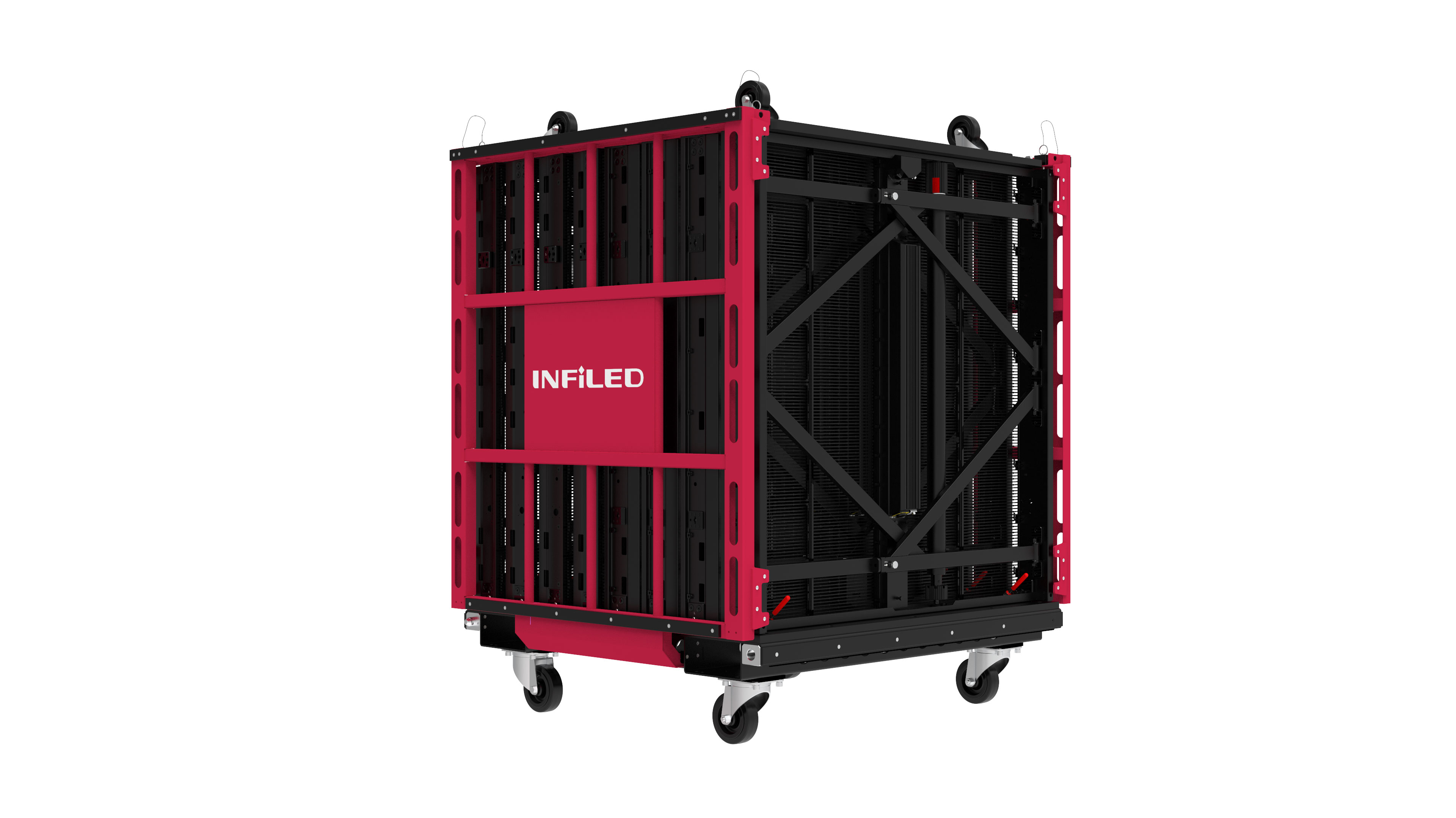 INFiLED transparent screen TITAN-X series is easy to transport