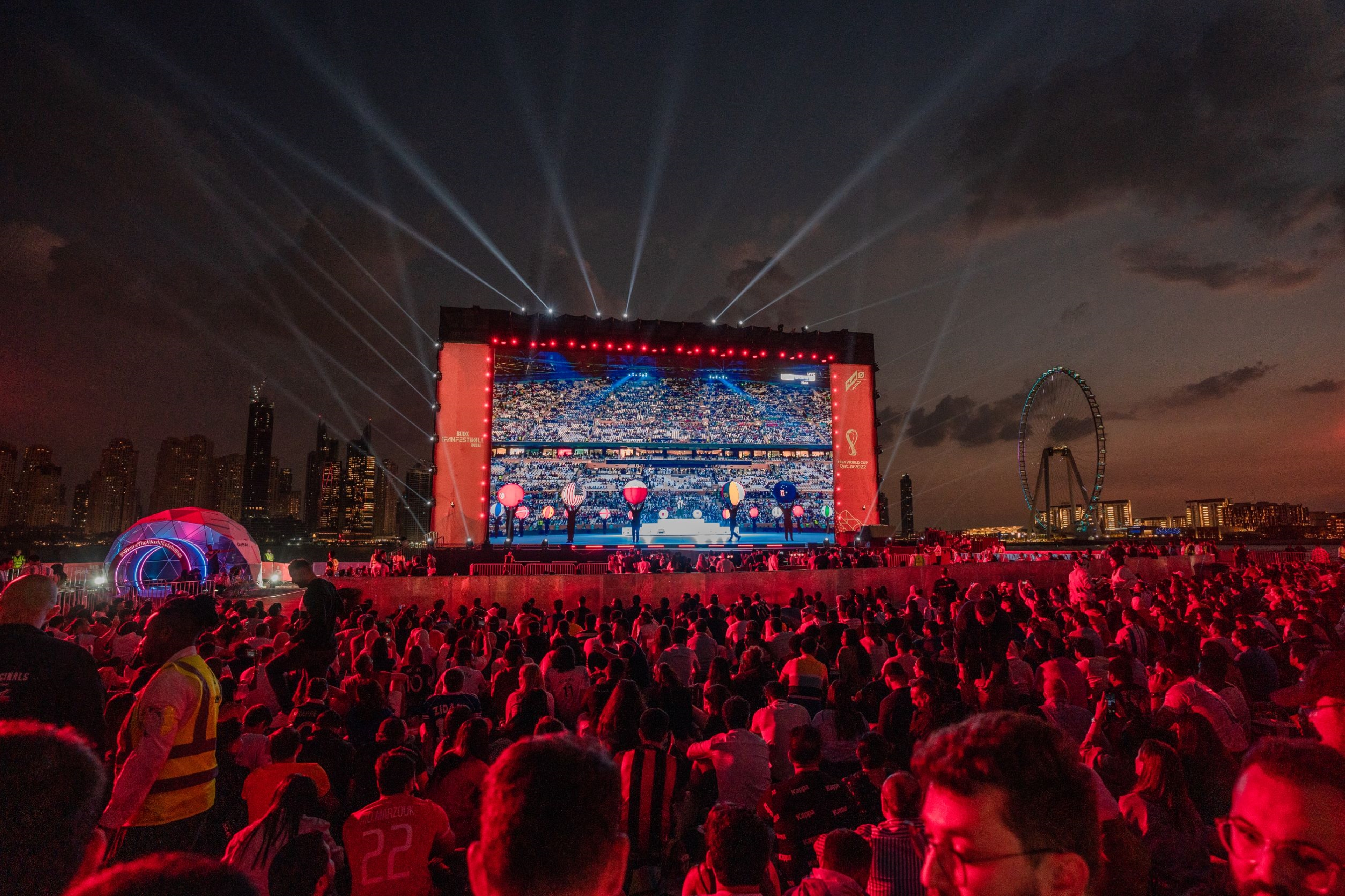 INFiLED ’s large LED Displays empower World Cup 2022 Fan Zones